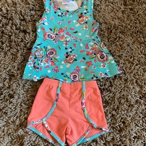 0-6 boutique two piece outfit